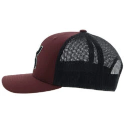 Hooey "Sterling" 6-Panel Maroon/Black Hat 2206T-MABK -Ariat Style lkjlkjkljlkj