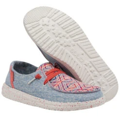 Hey Dude Hey Ladies Dude Wendy Playa Fiesta Rojo Slip On Shoes 121416854 -Ariat Style myhjrmyutdjyd