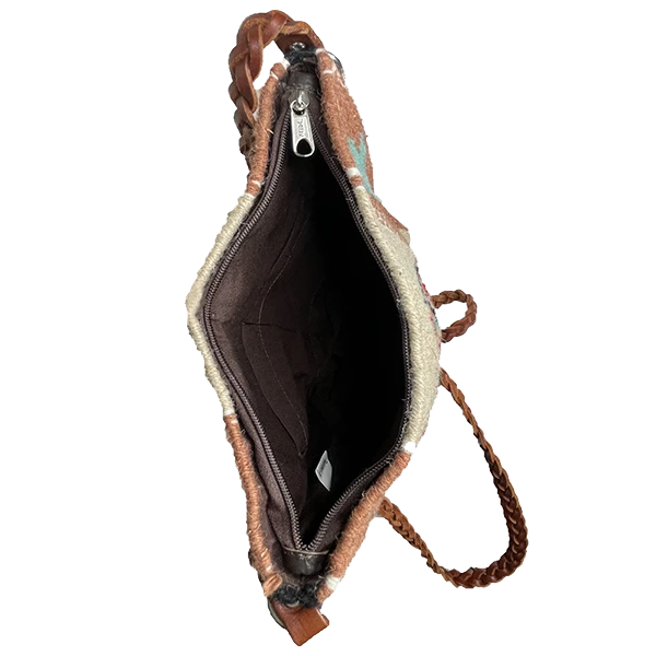 Twisted X® Ladies Aztec PrintCanvas Handbag XWLB-132 2 Twisted X® Ladies Aztec PrintCanvas Handbag XWLB-132 - Image 2