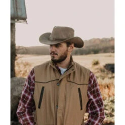 Outback Trading Company Men's Ridge Brown Leather Hat 13011-BRN -Ariat Style outback trading company hats ridge 28745605349510 500x 957bf485 aaa8 4c09 92d2 d5fa49955384