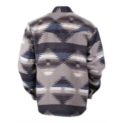 Outback Trading Company Men's Elliot Aztec Grey Shirt Jacket 42726-GRY -Ariat Style outback trading company shirts tops men s elliot shirt jacket 29016034934918 600x 48109514 a063 427b 9480 71efeb1a5cd8