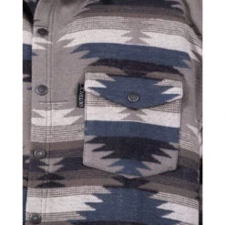 Outback Trading Company Men's Elliot Aztec Grey Shirt Jacket 42726-GRY -Ariat Style outback trading company shirts tops men s elliot shirt jacket 29016035131526 600x 2070a137 0e06 4142 b6d1 5a20ae31e91a