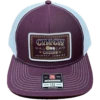Cinch Men's Burgundy With White Mesh Cap MCC0800014