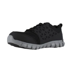 Reebok Ladies Sublite Oxford Cushion Black Athletic Work Shoes RB041 -Ariat Style rb041 1