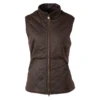 Outback Trading Co® Ladies Roseberry Brown Zipper Vest 29698-BNR