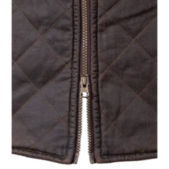 Outback Trading Co® Ladies Roseberry Brown Zipper Vest 29698-BNR -Ariat Style roseberry zip