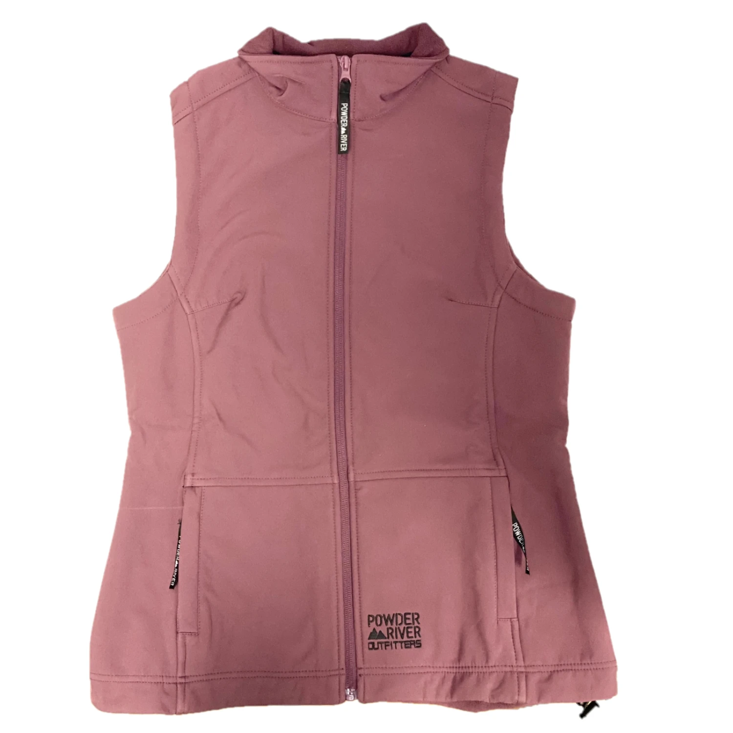 Powder River Outfitters Ladies Softshell Maroon Vest 58-9657-60 1 Powder River Outfitters Ladies Softshell Maroon Vest 58-9657-60