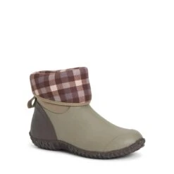 Muck Boot Company Muck Ladies Muckster II Mid Walnut Plaid Waterproof Boots WM2-9PLD -Ariat Style wm2 9PLD 6